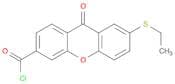 9H-Xanthene-3-carbonyl chloride, 7-(ethylthio)-9-oxo-