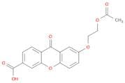 9H-Xanthene-3-carboxylic acid, 7-[2-(acetyloxy)ethoxy]-9-oxo-