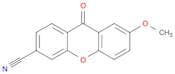 9H-Xanthene-3-carbonitrile, 7-methoxy-9-oxo-