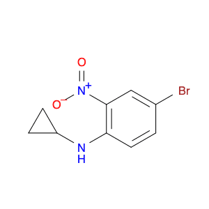 N-Cyclopropyl 4-bromo-2-nitroaniline