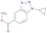 Methyl 1-cyclopropylbenzotriazole-5-carboxylate