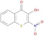 4H-1-Benzothiopyran-4-one, 3-hydroxy-2-nitro-