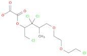 Ethanedioic acid, 2-chloro-1-[[2-(2-chloroethoxy)ethoxy]methyl]ethyl2-chloro-1-(chloromethyl)ethyl…