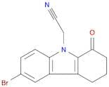 9H-Carbazole-9-acetonitrile, 6-bromo-1,2,3,4-tetrahydro-1-oxo-