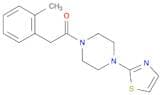 Piperazine, 1-[(2-methylphenyl)acetyl]-4-(2-thiazolyl)-