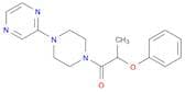 Piperazine, 1-(1-oxo-2-phenoxypropyl)-4-pyrazinyl-