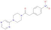 Piperazine, 1-[(4-nitrophenyl)acetyl]-4-pyrazinyl-