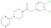 Piperazine, 1-[(3,4-dichlorophenyl)acetyl]-4-pyrazinyl-