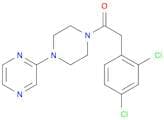 Piperazine, 1-[(2,4-dichlorophenyl)acetyl]-4-pyrazinyl-