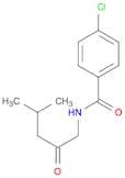 Benzamide, 4-chloro-N-(4-methyl-2-oxopentyl)-