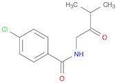 Benzamide, 4-chloro-N-(3-methyl-2-oxobutyl)-