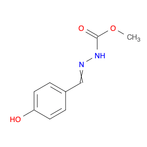 Hydrazinecarboxylic acid, [(4-hydroxyphenyl)methylene]-, methyl ester