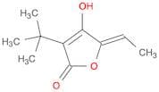 2(5H)-Furanone, 3-(1,1-dimethylethyl)-5-ethylidene-4-hydroxy-, (Z)-