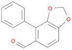1,3-Benzodioxole-5-carboxaldehyde, 4-phenyl-