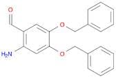 Benzaldehyde, 2-amino-4,5-bis(phenylmethoxy)-