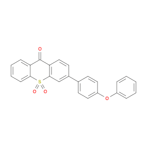 9H-Thioxanthen-9-one, 3-(4-phenoxyphenyl)-, 10,10-dioxide