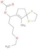 Carbonic acid, 2-ethoxyethyl1-(6-methyl-1,4-dithiaspiro[4.4]non-6-en-7-yl)ethyl ester