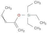 Silane, triethyl[(1-methylene-2-butenyl)oxy]-