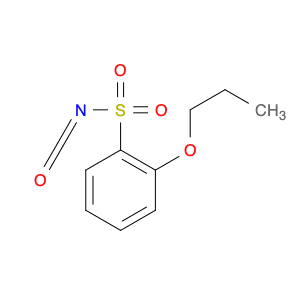 Benzenesulfonyl isocyanate, 2-propoxy-