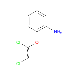 Benzenamine, 2-[(1,2-dichloroethenyl)oxy]-