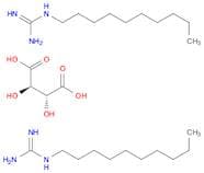 Guanidine, decyl-, (2R,3R)-2,3-dihydroxybutanedioate (2:1)
