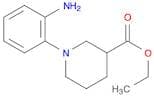 3-Piperidinecarboxylicacid, 1-(2-aminophenyl)-, ethyl ester