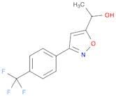 5-Isoxazolemethanol, a-methyl-3-[4-(trifluoromethyl)phenyl]-