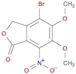 4-bromo-5,6-dimethoxy-7-nitro-2-benzofuran-1(3h)-one