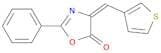 5(4H)-Oxazolone, 2-phenyl-4-(3-thienylmethylene)-, (E)-