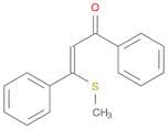 2-Propen-1-one, 3-(methylthio)-1,3-diphenyl-, (Z)-