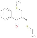 2-Propen-1-one, 3-(ethylthio)-2-[(methylthio)methyl]-1-phenyl-