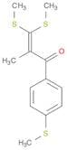 2-Propen-1-one, 2-methyl-3,3-bis(methylthio)-1-[4-(methylthio)phenyl]-
