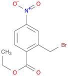 Benzoic acid, 2-(bromomethyl)-4-nitro-, ethyl ester