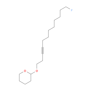 2H-Pyran, 2-[(12-fluoro-3-dodecynyl)oxy]tetrahydro-