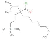 Decanoyl chloride, 2-(2-methyl-2-propenyl)-2-[3-(trimethylsilyl)propyl]-