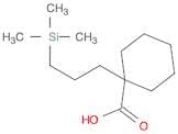 Cyclohexanecarboxylic acid, 1-[3-(trimethylsilyl)propyl]-
