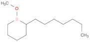 Borinane, 1-methoxy-2-heptyl-