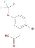 2-Bromo-5-(trifluoromethoxy)phenylacetic acid