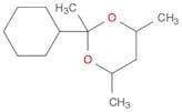 1,3-Dioxane, 2-cyclohexyl-2,4,6-trimethyl-