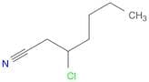 Heptanenitrile, 3-chloro-
