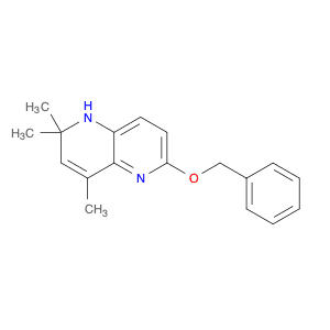 1,5-Naphthyridine, 1,2-dihydro-2,2,4-trimethyl-6-(phenylmethoxy)-