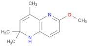 1,5-Naphthyridine, 1,2-dihydro-6-methoxy-2,2,4-trimethyl-