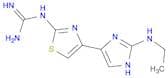Guanidine, [4-[2-(ethylamino)-1H-imidazol-4-yl]-2-thiazolyl]-