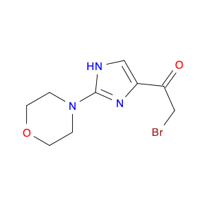Ethanone, 2-bromo-1-[2-(4-morpholinyl)-1H-imidazol-4-yl]-
