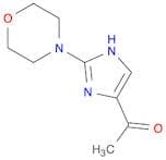 Ethanone, 1-[2-(4-morpholinyl)-1H-imidazol-4-yl]-