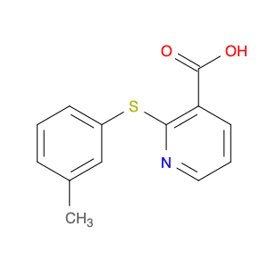 3-Pyridinecarboxylic acid, 2-[(3-methylphenyl)thio]-