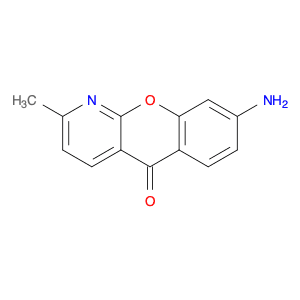 5H-[1]Benzopyrano[2,3-b]pyridin-5-one, 8-amino-2-methyl-