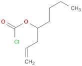 Carbonochloridic acid, 1-(2-propenyl)pentyl ester