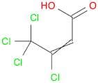 2-Butenoic acid, 3,4,4,4-tetrachloro-