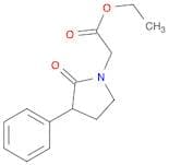 1-Pyrrolidineacetic acid, 2-oxo-3-phenyl-, ethyl ester
